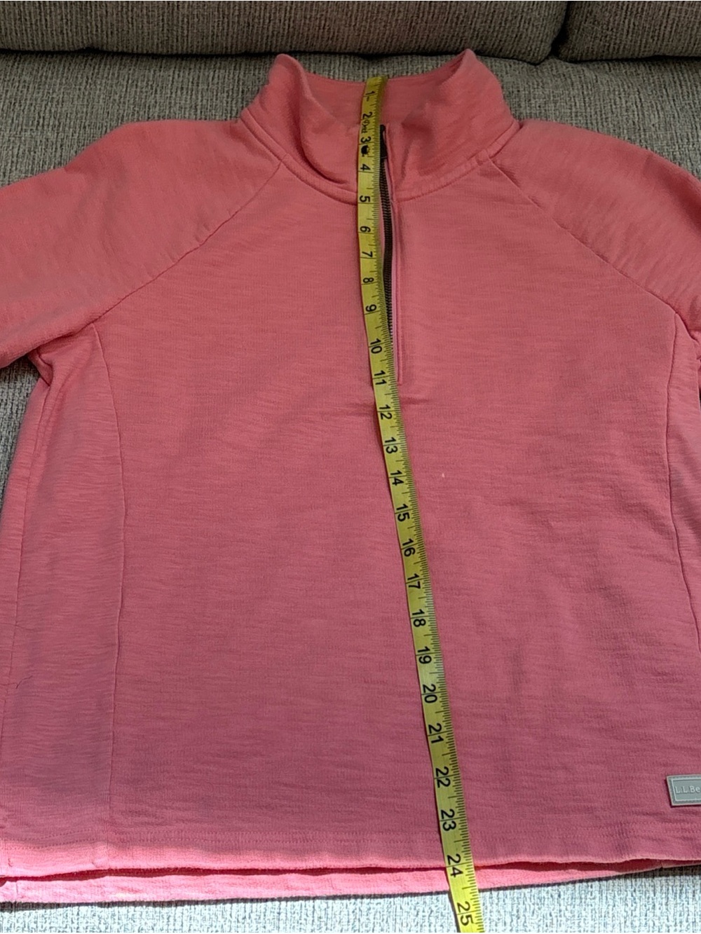 L.L. Bean Coral Short-Sleeve women’s sweater fair condition Sz s - Picture 7 of 16